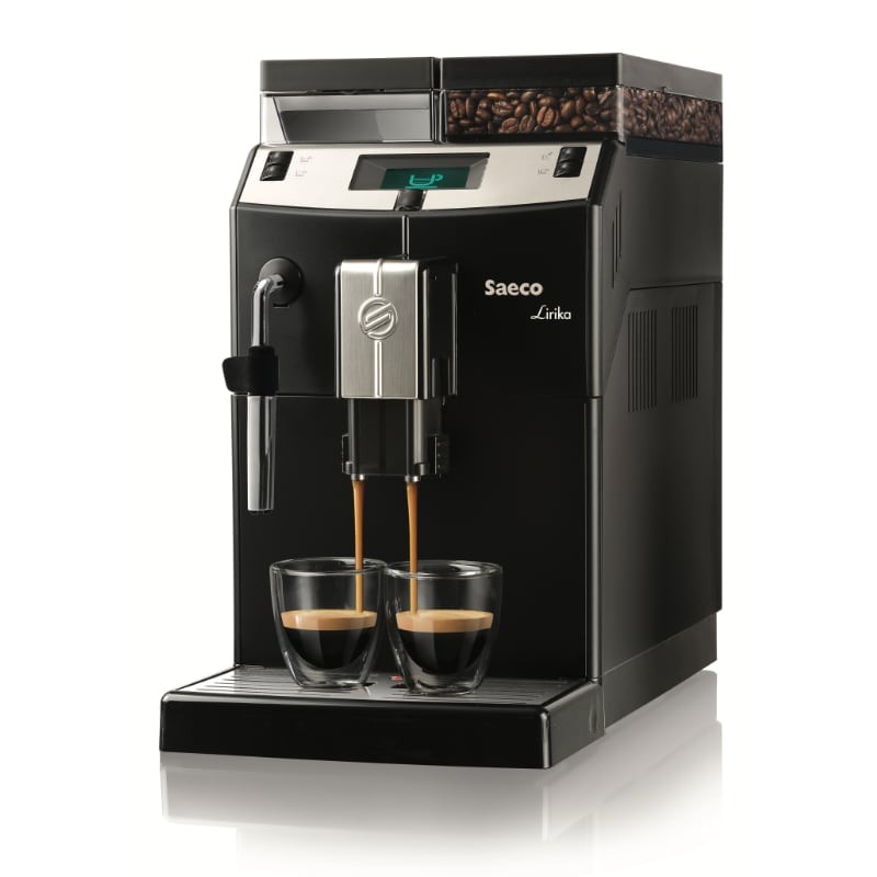 Saeco Lirika Black, Machine à Café à Grains avec Broyeur