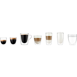 Différentes typologies de café avec machine SAECO Lirika PLUS