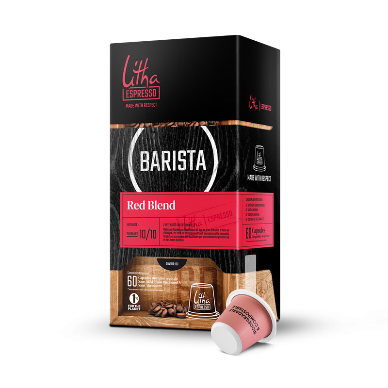 60 Capsules café Barista Red Blend