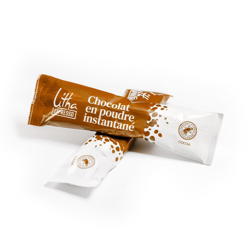 Sachets chocolat en poudre x100