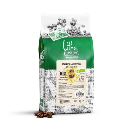 Café en grains BIO Centro América - Litha Espresso Café en grains BIO Centro América - Litha Espresso
