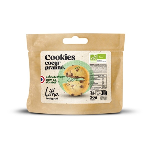 Cookies Fourrés Praliné x2 30g