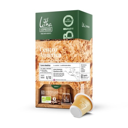 Capsules compatible Nespresso® Centro America BIO - Litha Espresso