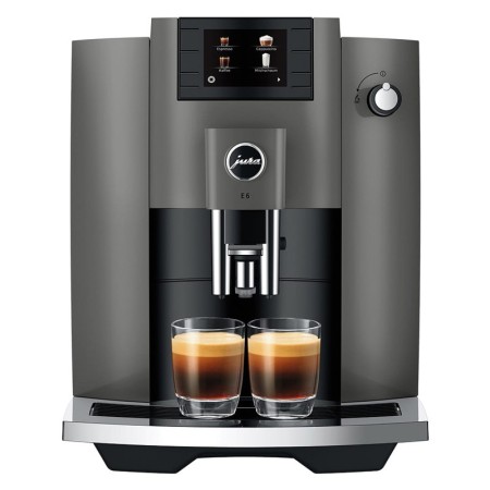 Machine à Café Jura E6 Dark Inox EC - Litha Espresso Machine à Café Jura E6 Dark Inox EC - Litha Espresso