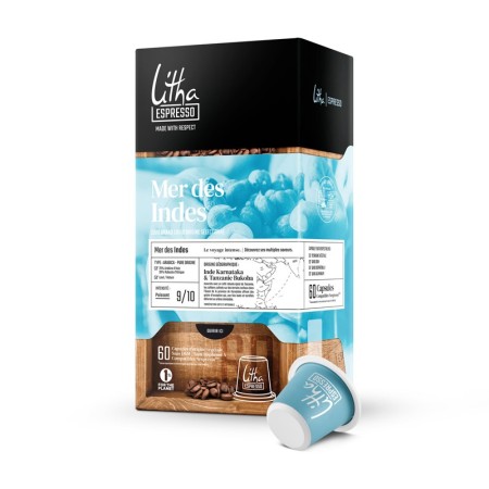 Capsules café compatible Nespresso® Mer des Indes - Litha Espresso Capsules café compatible Nespresso® Mer des Indes - Litha Espresso