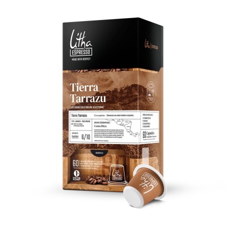 Capsules compatible Nespresso® Tierra Tarrazu - Litha Espresso Capsules compatible Nespresso® Tierra Tarrazu - Litha Espresso