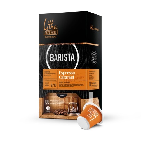 Capsules compatible Nespresso® Espresso Caramel - Litha Espresso Capsules compatible Nespresso® Espresso Caramel - Litha Espresso