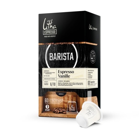 Capsules compatible Nespresso® Espresso Vanille - Litha Espresso Capsules compatible Nespresso® Espresso Vanille - Litha Espresso