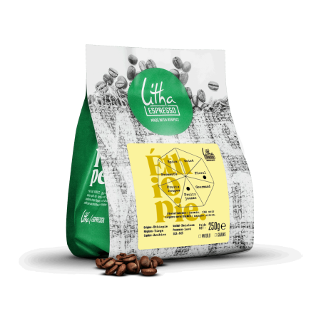 Café de spécialité moulu Ethiopie Yirgacheffe - Litha Espresso