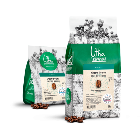 Café en Grains Ouro Preto 100% Arabica Doux & Gourmand