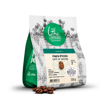 Café en Grains Ouro Preto 100% Arabica Doux & Gourmand