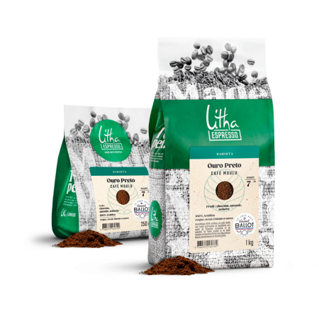 Café Moulu Ouro Preto 100% Arabica Doux & Gourmand