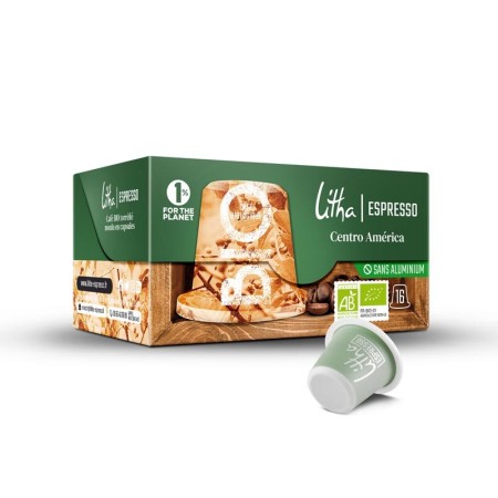 Capsules compatible Nespresso® Centro America BIO - Litha Espresso Capsules compatible Nespresso® Centro America BIO - Litha Espresso