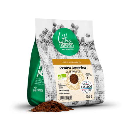 Café Moulu Centro América Honduras, Doux & Écoresponsable