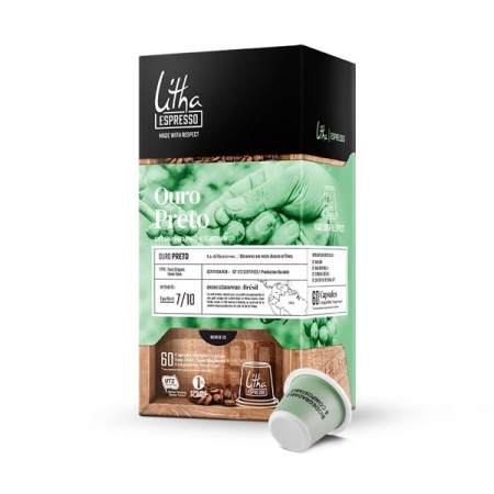 Capsules café compatible Nespresso® Ouro Preto - Litha Espresso
