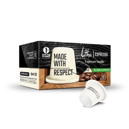 Capsules compatible Nespresso® Espresso Vanille - Litha Espresso Capsules compatible Nespresso® Espresso Vanille - Litha Espresso